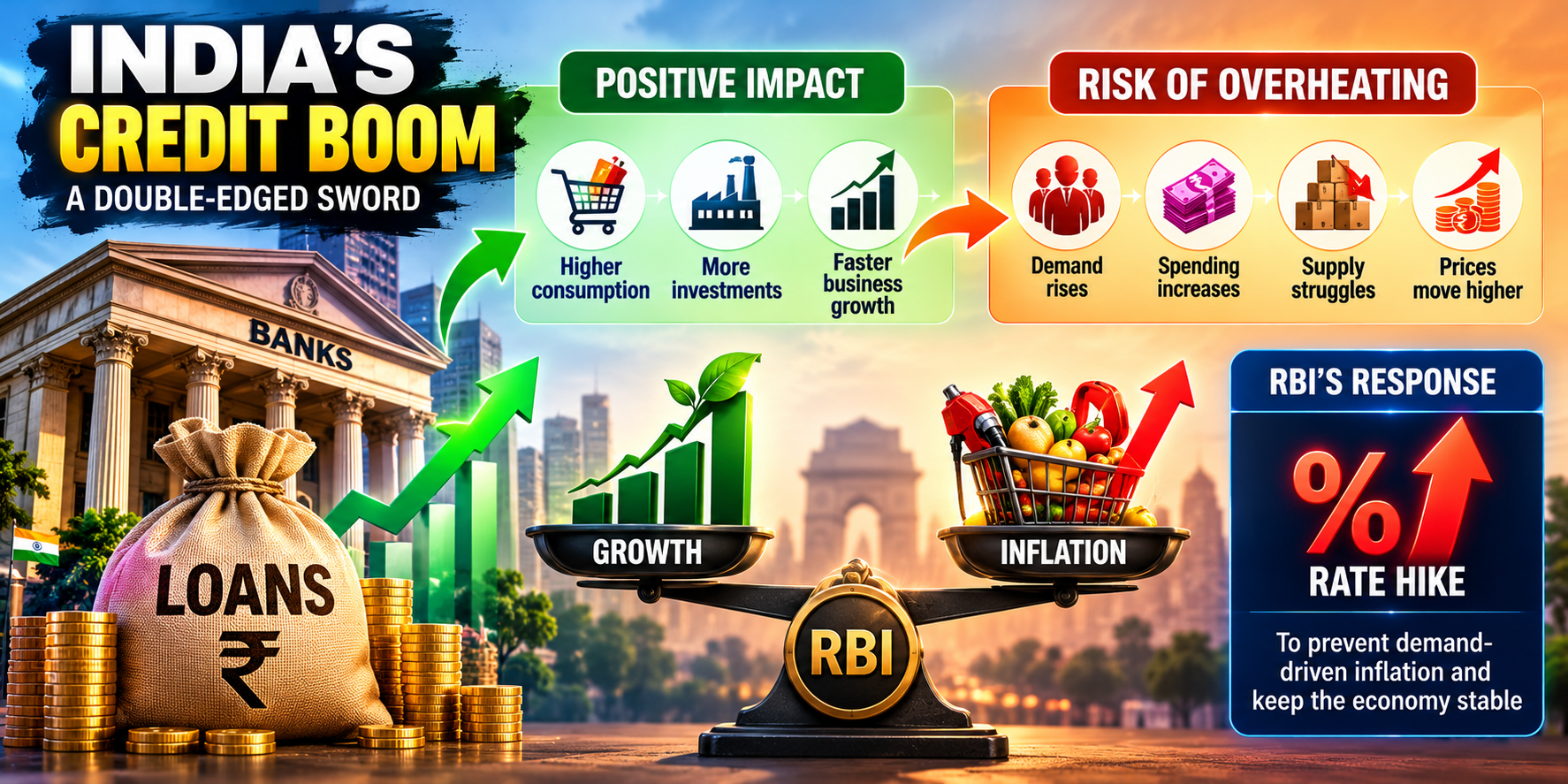 India’s Credit Boom_ Growth vs Inflation.png