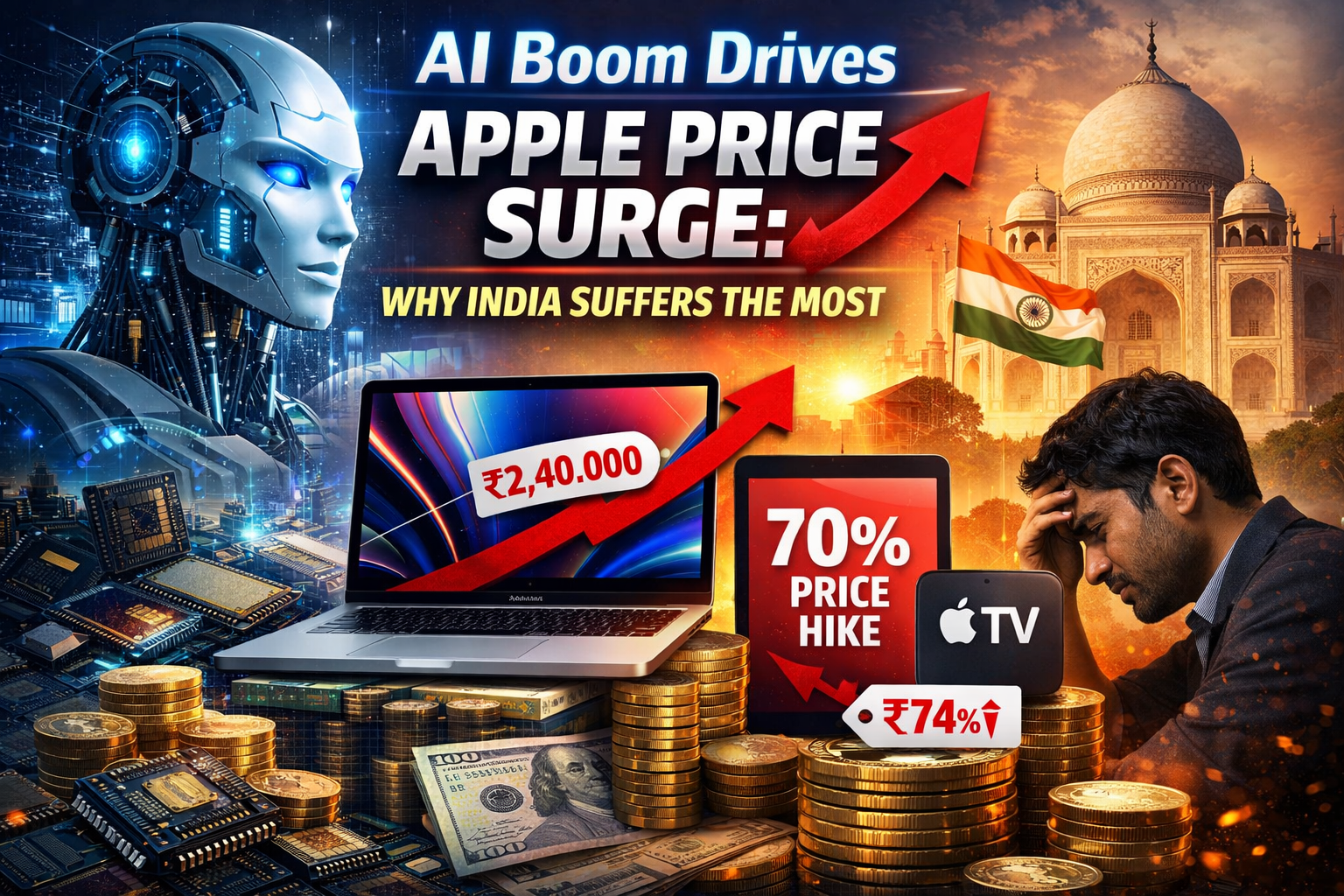 The AI Boom and Apple’s Price Surge: Why India Feels It the Hardest