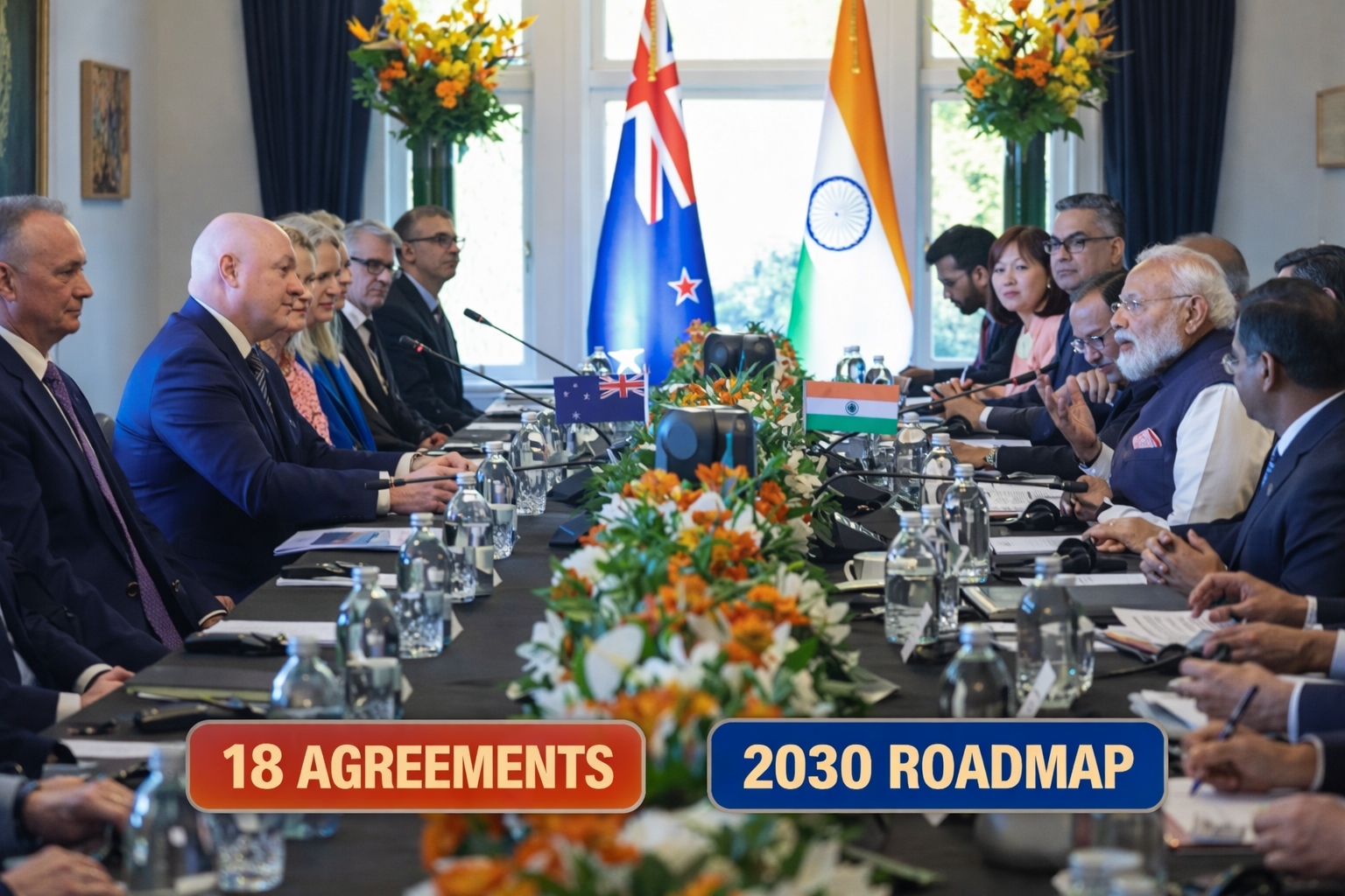 Modi’s Historic Visit to New Zealand: 18 Deals That Redefine India’s Indo Pacific Strategy