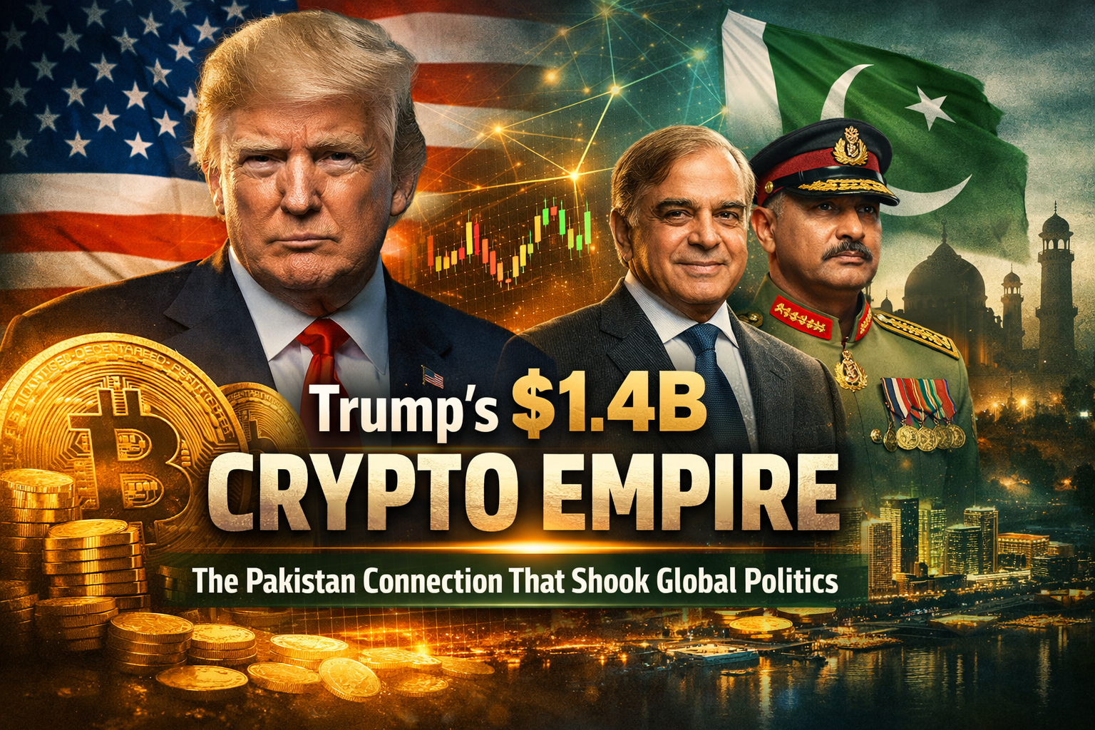 Trump’s $1.4B Crypto Empire: The Pakistan Connection That Changed Everything