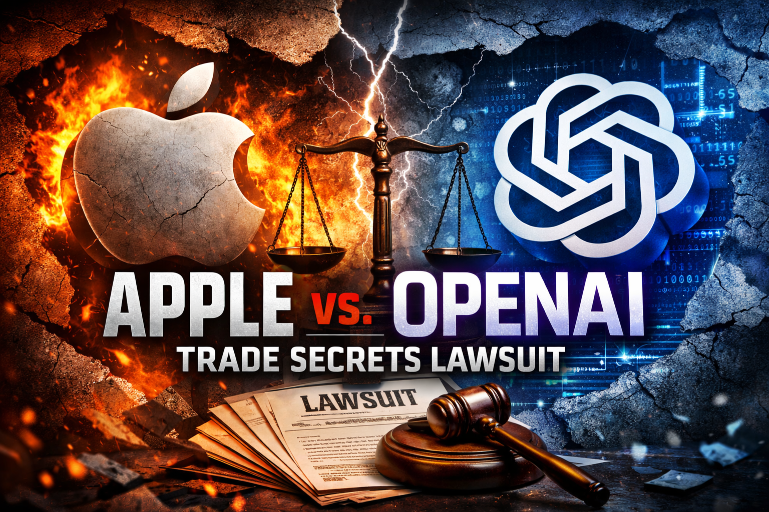 Apple vs. OpenAI: From Partners to Rivals in a Battle Over Trade Secrets