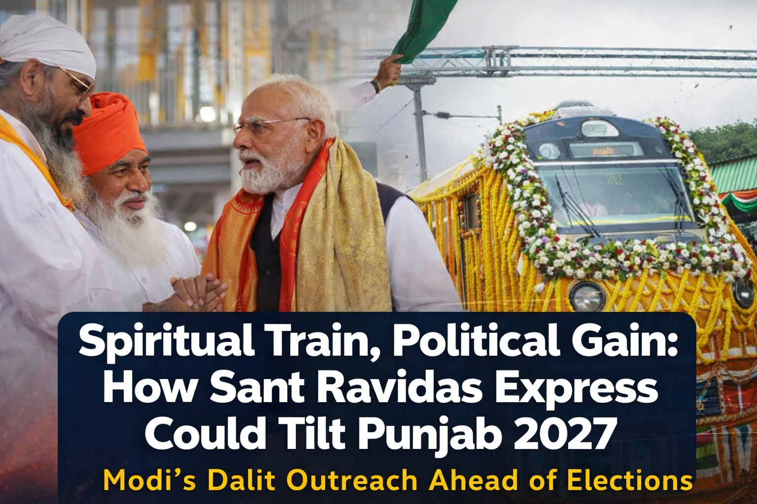 Spiritual Train, Political Gain: How Sant Ravidas Express Could Tilt Punjab 2027