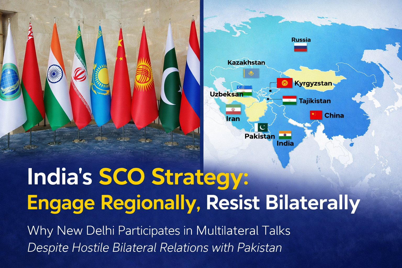 India’s SCO Strategy: Engage Regionally, Resist Bilaterally