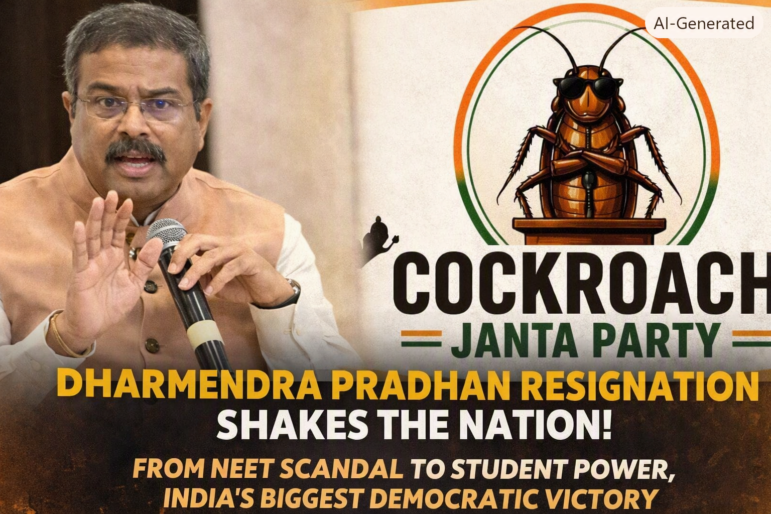 From NEET Scandal to Student Power: Dharmendra Pradhan’s Resignation Shakes the Nation and Marks India’s Biggest Democratic Victory