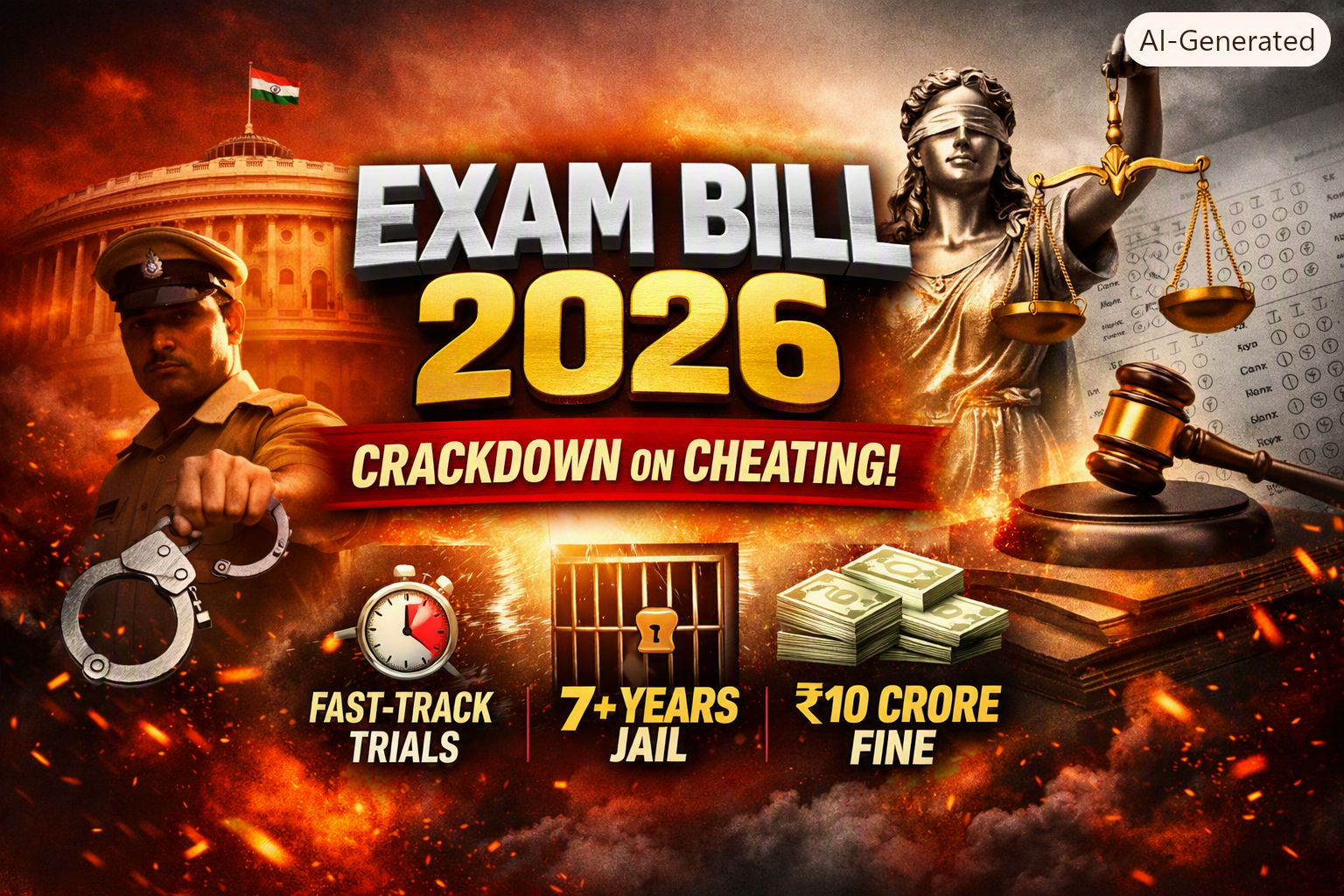 Lok Sabha Set for Showdown: New Anti-Paper Leak Bill 2026 Targets Exam Scandals