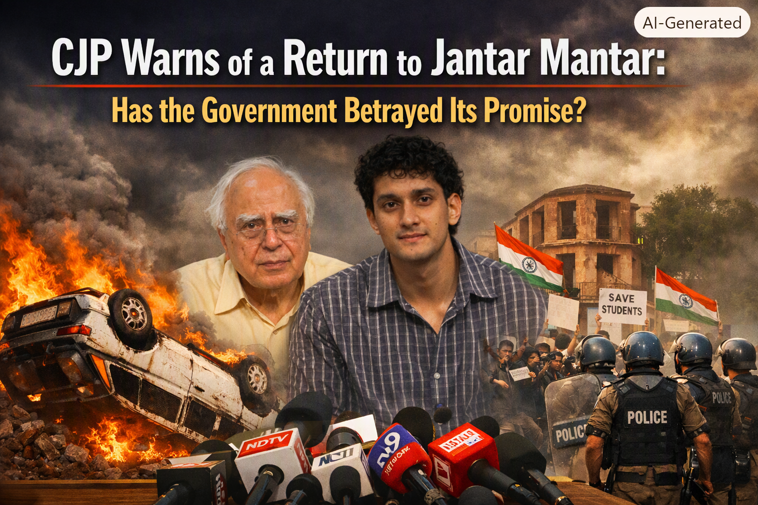 CJP Warns of a Return to Jantar Mantar: Has the Government Betrayed Its Promise?