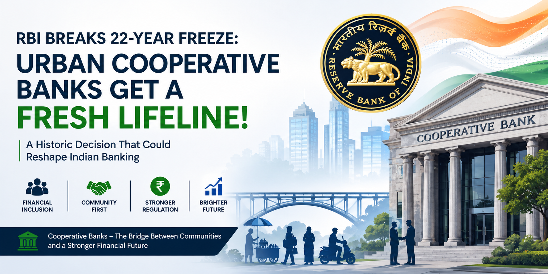 🚨 RBI Breaks 22 Year Freeze: Urban Cooperative Banks Get a Fresh Lifeline!
