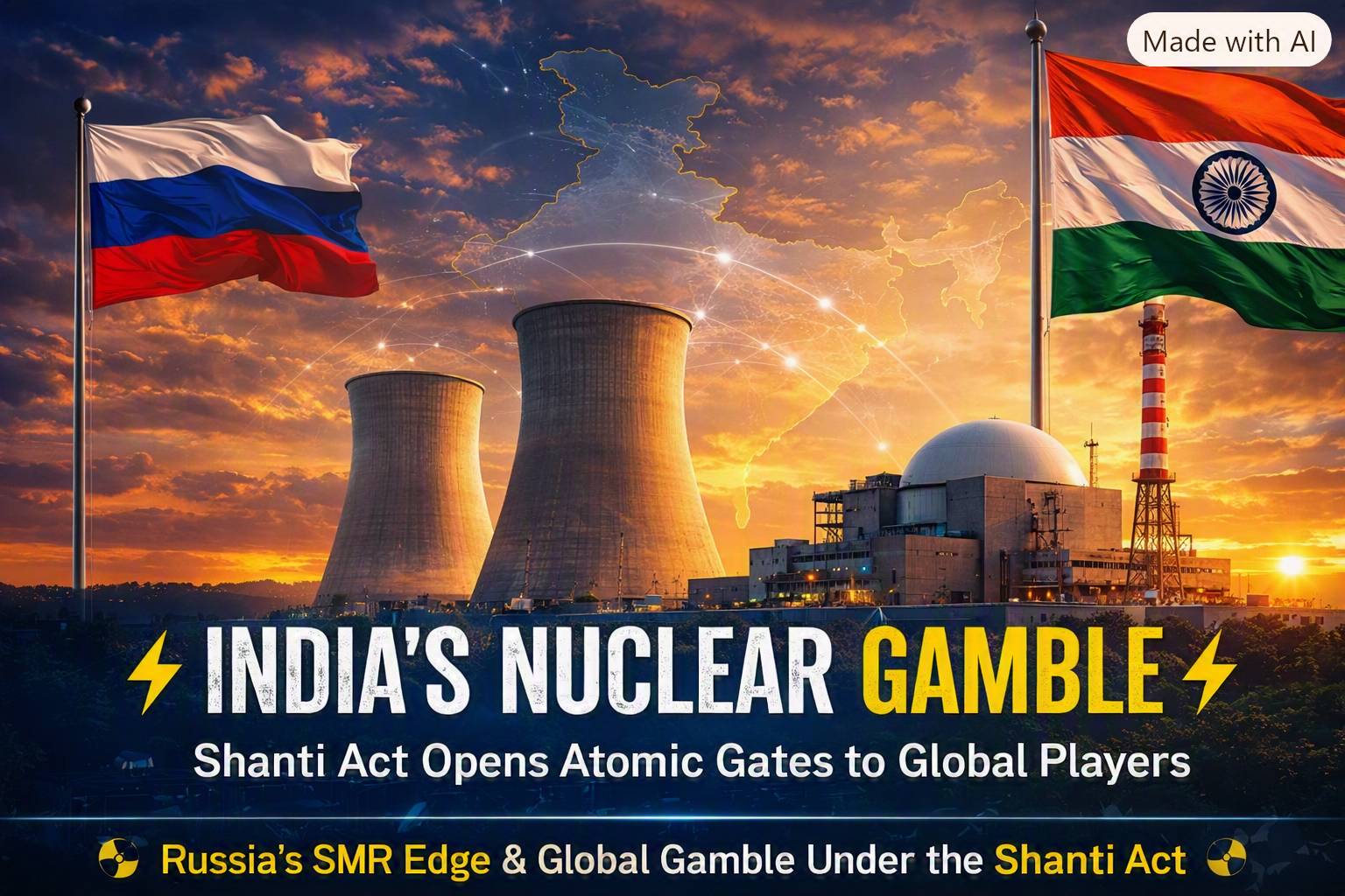 ⚡ India’s Nuclear Gamble: Opening the Atomic Gates to Global Players