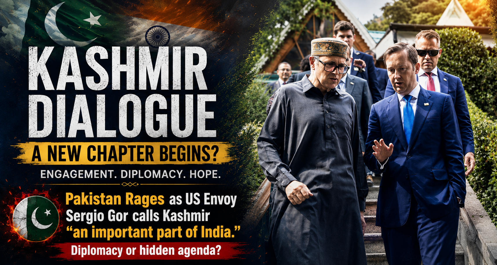 Pakistan Rages as US Envoy Declares Kashmir Integral to India: Strategic Diplomacy or Hidden Agenda?