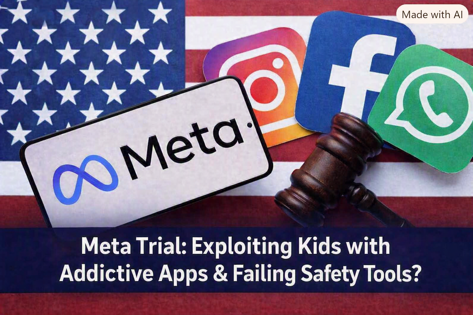 ⚡ Meta on Trial: Accused of Exploiting Kids with Addictive Apps & Failing Safety Tools