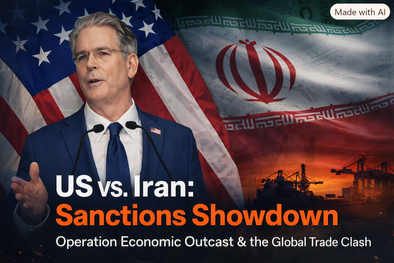 Operation Economic Outcast: Iran Vows Retaliation Against New US Sanctions - Global Trade Shockwaves & India in the Crossfire