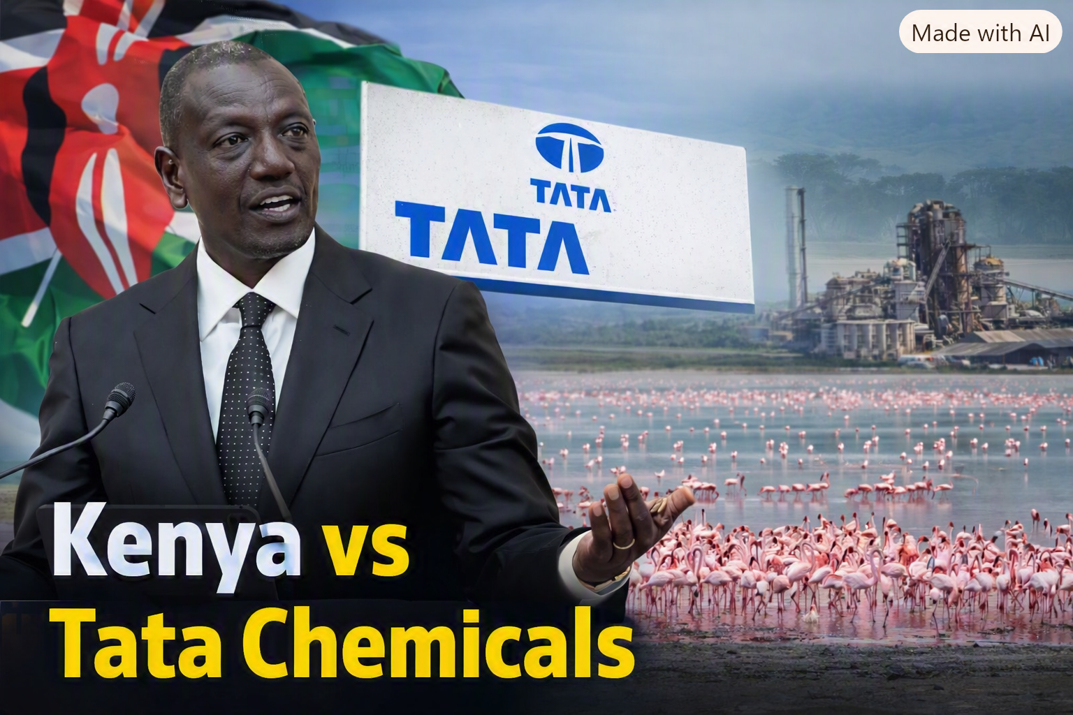Kenya vs Tata Chemicals: Why Ruto Orders Century Old Giant to Stop Operations After 21 Years?