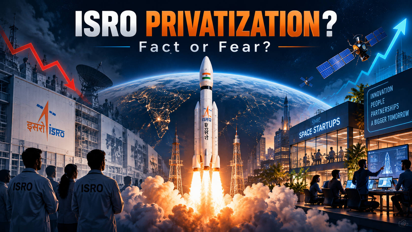 ISRO Privatization Shock? Why Thousands of Scientists Are Worried as India's Space Sector Opens Up