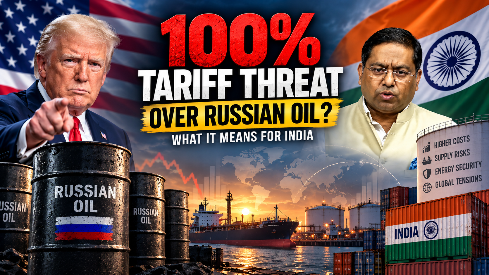 Saudi Aramco Halts Crude Oil Supply to India: Energy Shock Fears Rise Amid Middle East Disruption, Russian Oil Uncertainty, and US Tariff Threats