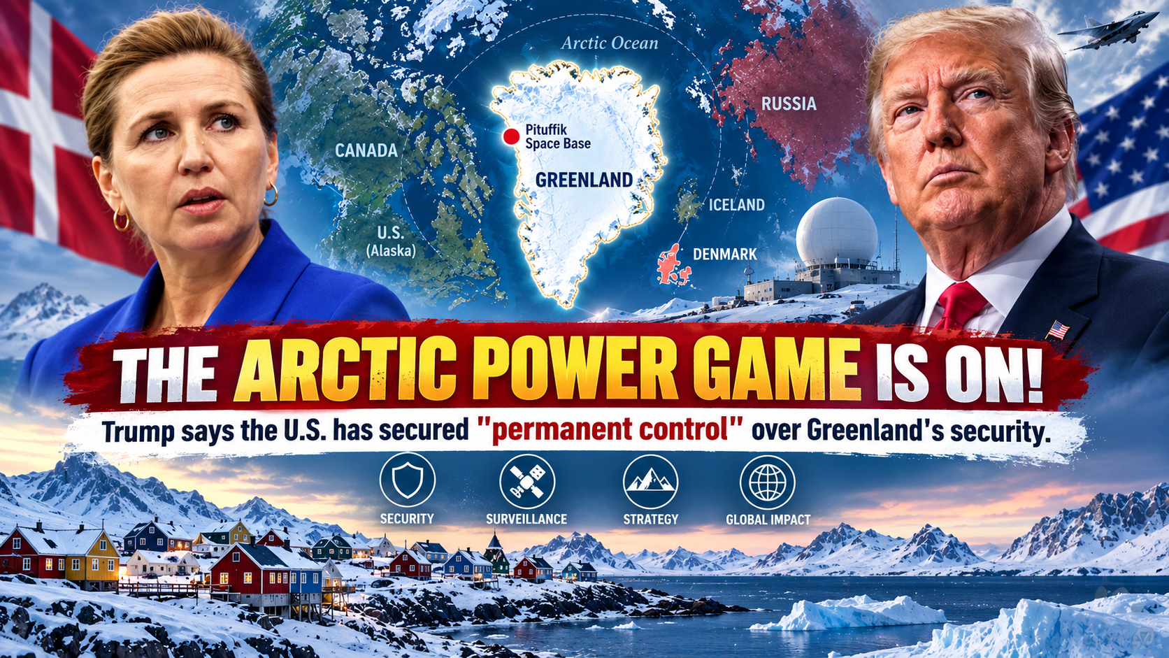 Trump Says U.S. Has ‘Permanent Control’ Over Greenland Security: Has America Secured the Arctic’s Most Strategic Island?