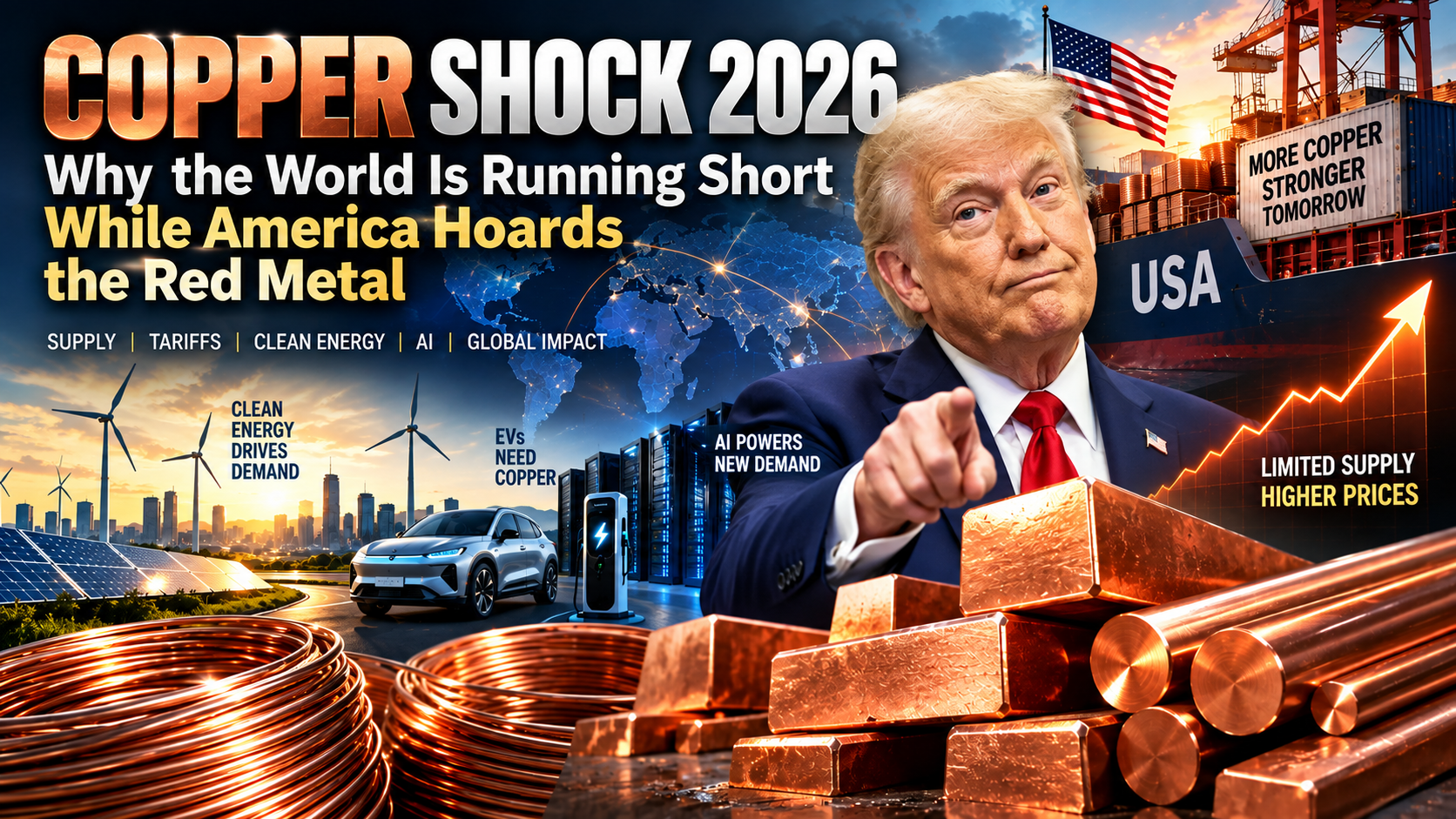 Copper Shock 2026: Why the World Is Running Short While America Hoards the Red Metal
