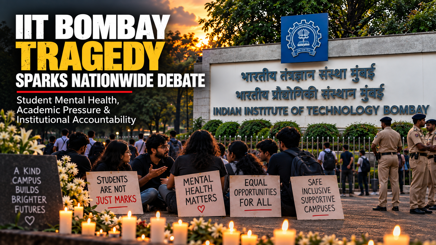 IIT Bombay Tragedy Sparks Nationwide Debate: Suicide, Allegations of Caste Bias, and a Campus in Crisis
