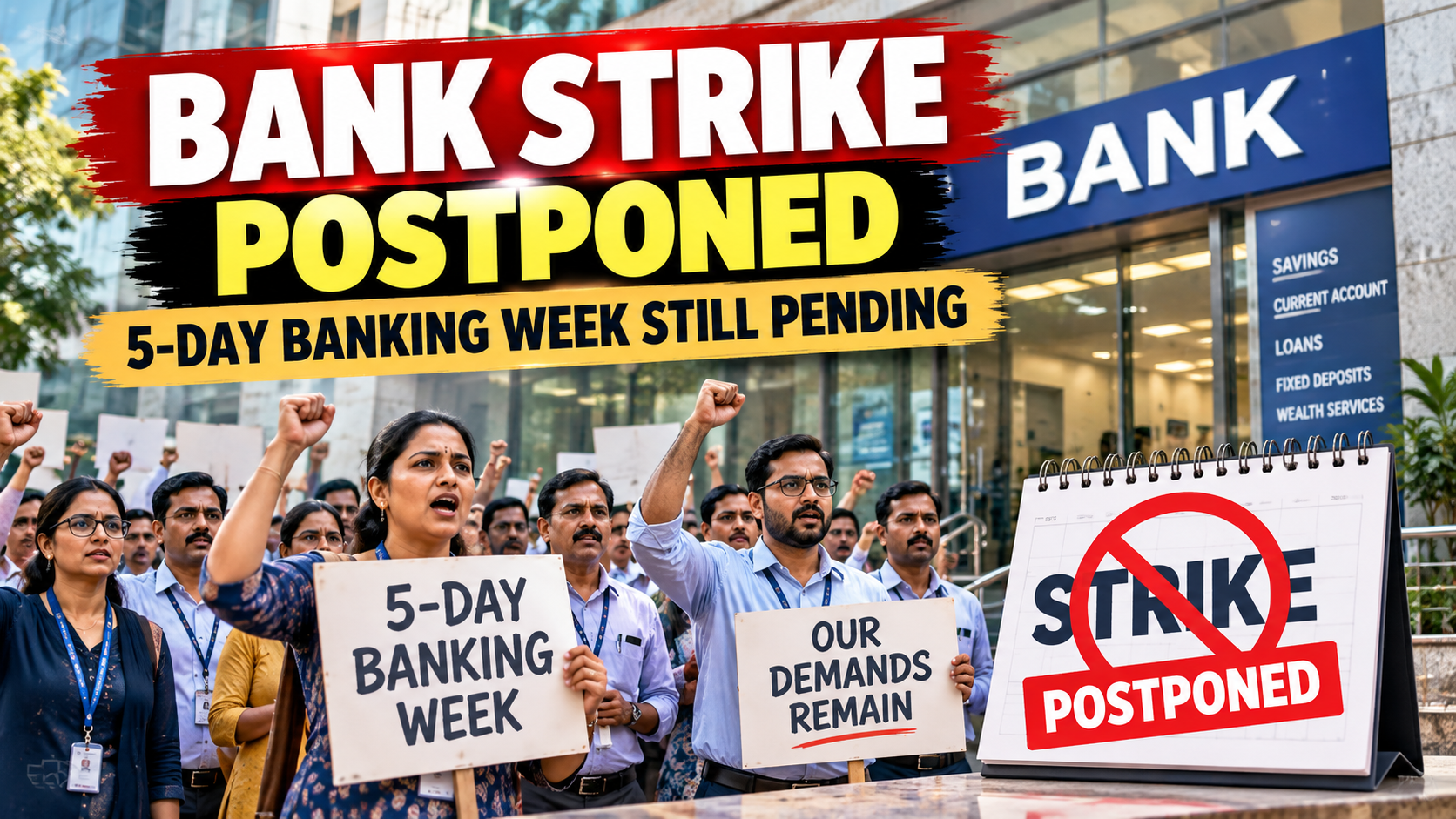 Bank Strike Called Off Overnight! Has India Finally Approved a 5-Day Banking Week? Here's the Truth Behind the Last-Minute U-Turn
