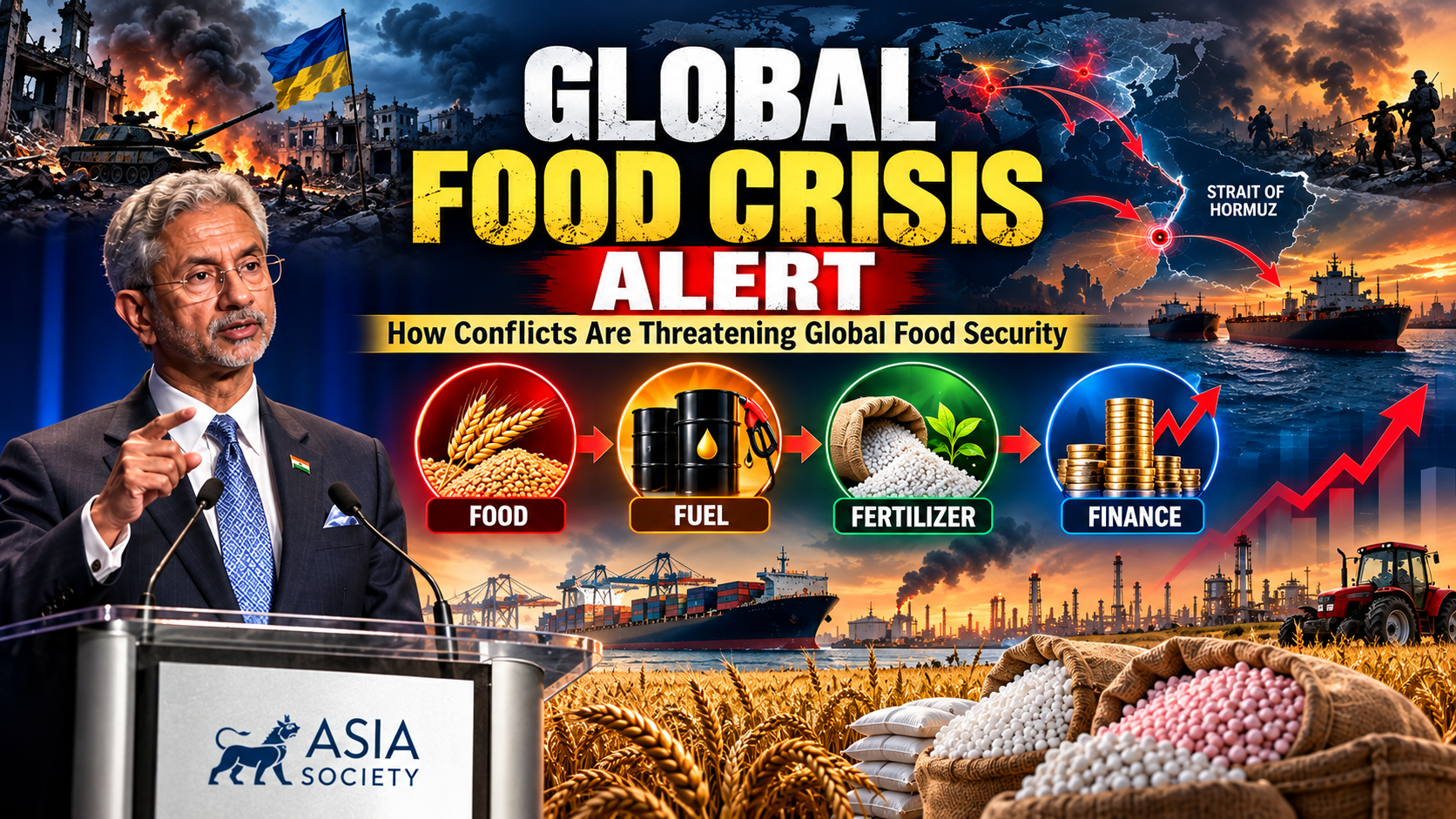 Global Food Crisis Alert: Why S. Jaishankar’s Warning Could Be the World’s Next Biggest Wake-Up Call