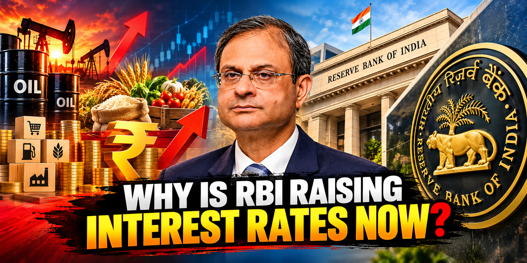 RBI’s Biggest Repo Rate Shock in 4 Years: What the Surprise Rate Hike Means for Your EMIs, Savings, Investments & India’s Economy