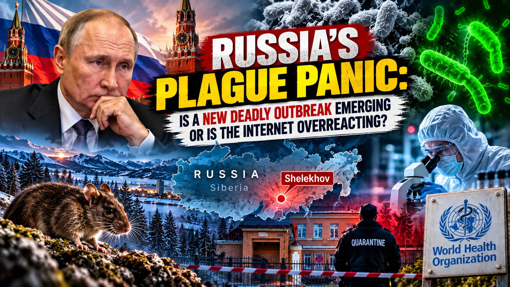 Russia’s Plague Panic: Is a New Deadly Outbreak Emerging or Is the Internet Overreacting?