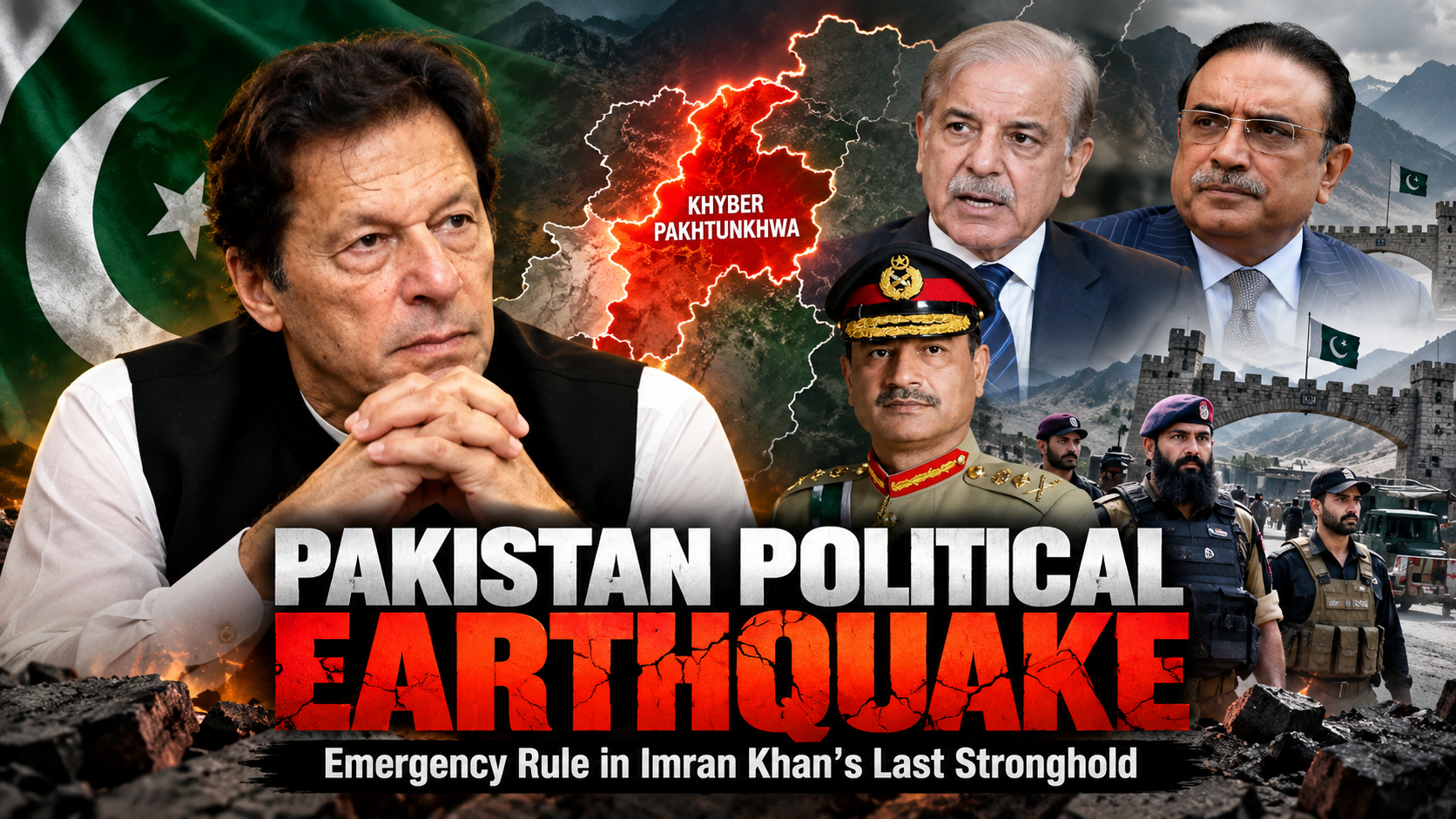 🚨 Pakistan Political Shockwave: Emergency Ends Imran Khan's Last Stronghold in Khyber Pakhtunkhwa as Crisis Deepens