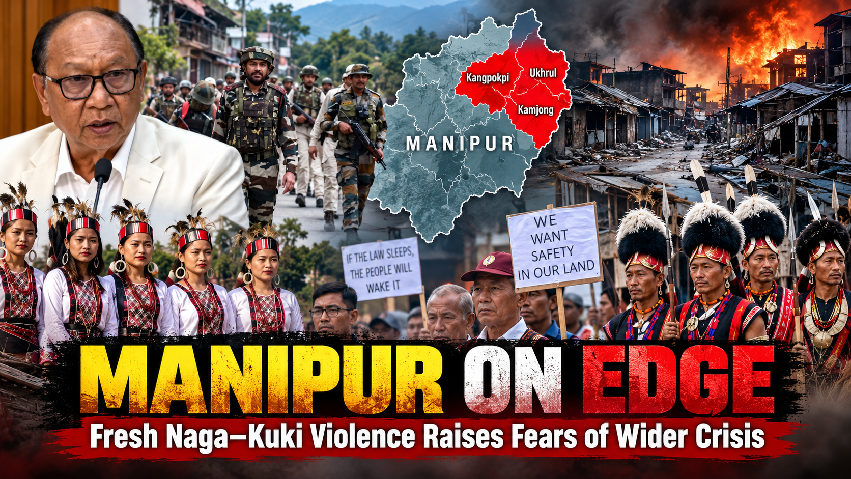 Naga-Kuki Fight Erupts in Manipur Again: 9 Dead as Fresh Ethnic Violence Pushes the State Toward Another Crisis