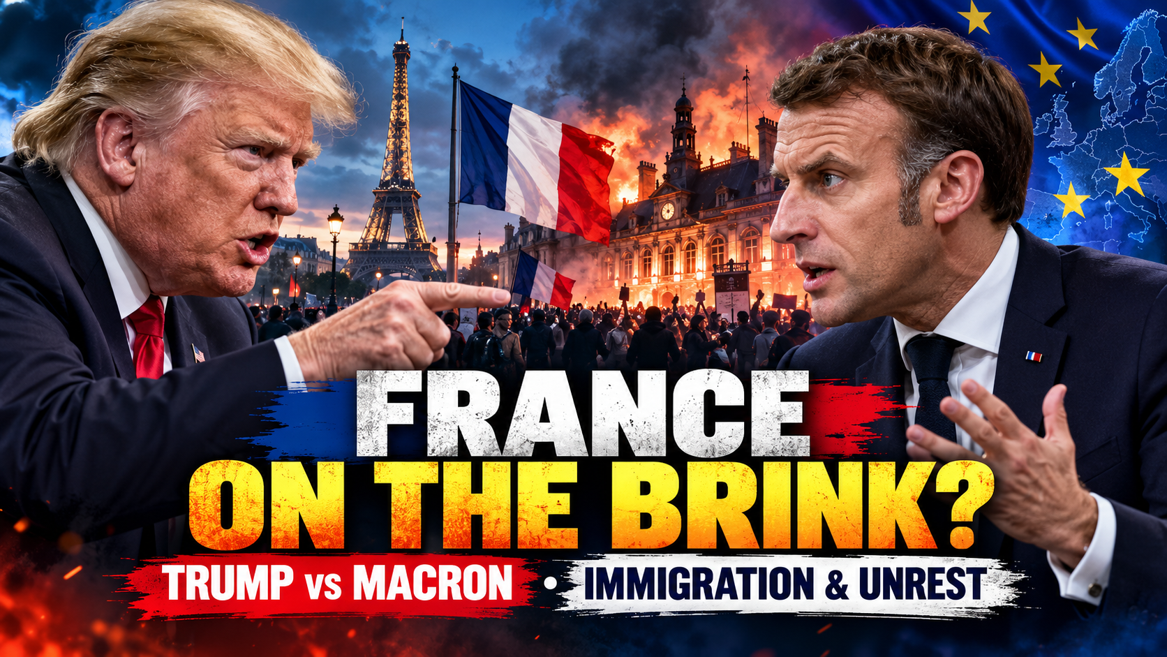 🚨 France on the Brink? Trump's Explosive Warning Sparks Global Debate Over Immigration, Identity, and Paris's Future